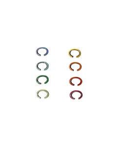 The Complete Set, Enamel Stacking Ear Cuffs in 14K Gold