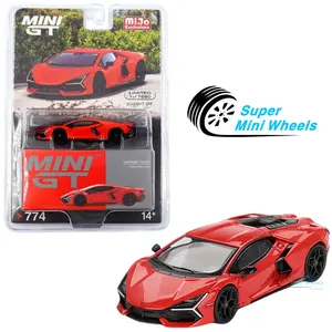 Mini GT 1:64 Lamborghini Revuelto Arancio Dac Lucido #774