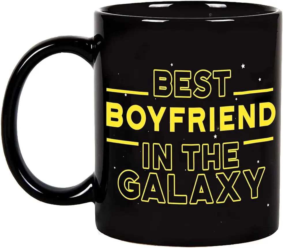 Best Boyfriend in the Galaxy Coffee Mug,Boyfriend Gifts,Funny Boyfriend Mug,Boyfriend Birthday Gifts 11 oz