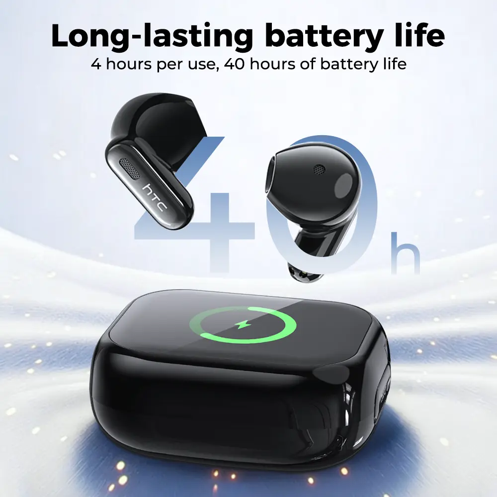 Bluetooth Htc Wireless Headset HTC NE32 Bluetooth AI Earphones LCD