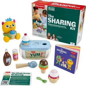 Fisher-Price Big Little Feelings The Sharing Kit / Set - Toys & Tips for Kids 3+