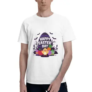 Gothic Happy Easter Day Cute Chick Easter Egg T-Shirt