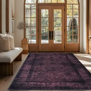 Velvet Soft Comfort Bohemian Vintage Print Rug, Boho Style Rug, Boho Graphic Rug, Home Decor Carpet, Living Room Large Mat, Sofa Pad, Bedroom Bedside Rug, Multi-Scene Use, Bohemian Style Rugs