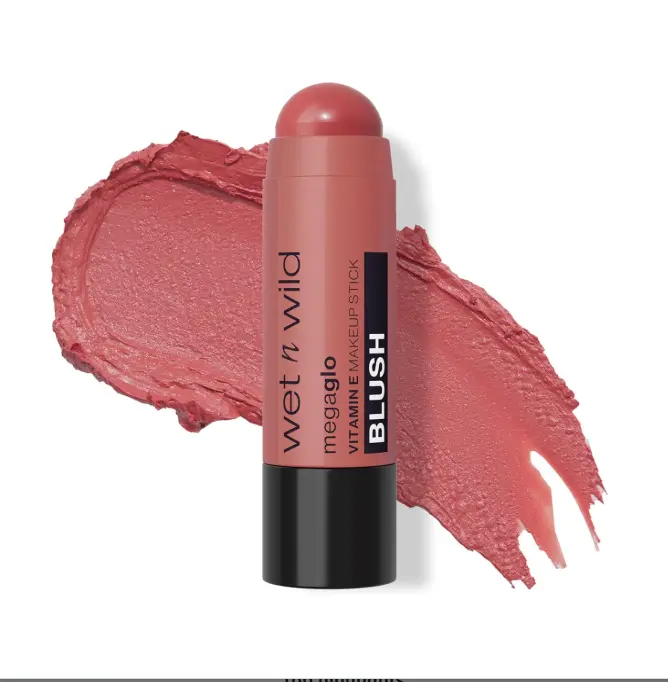 wet n wild MegaGlo Makeup Stick, Buildable Color, Versatile Use, Cruelty-Free & Vegan - Floral Majority