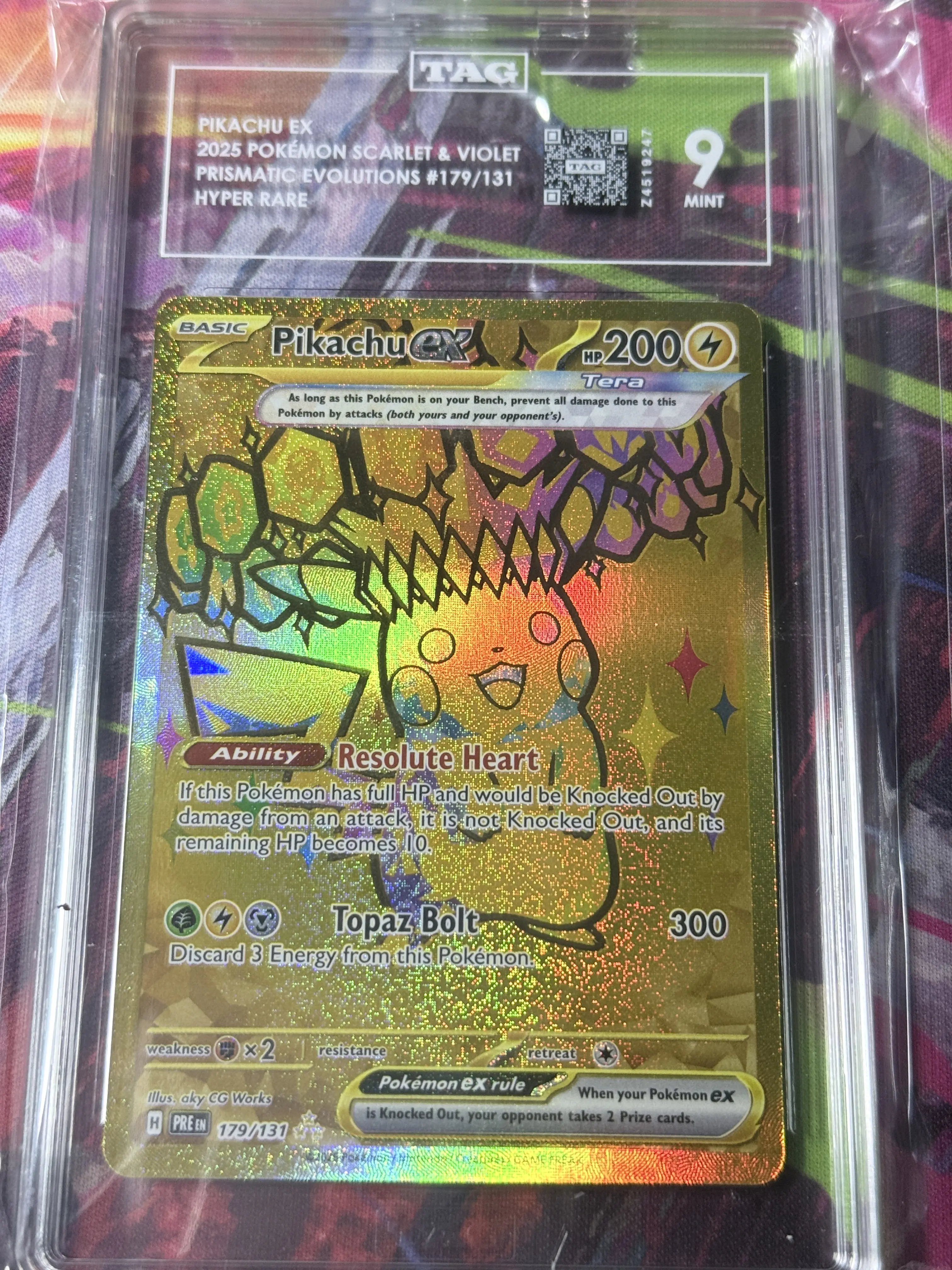 Pikachu ex - 179/131 - SV: Prismatic Evolutions (PRE)