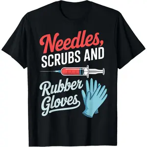 Nurse Phlebotomy Blood Draw Tech Phlebotomist T-Shirt