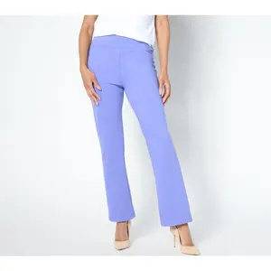 nicole by Nicole Miller Regular Stretch Ponte Pull-On Pants