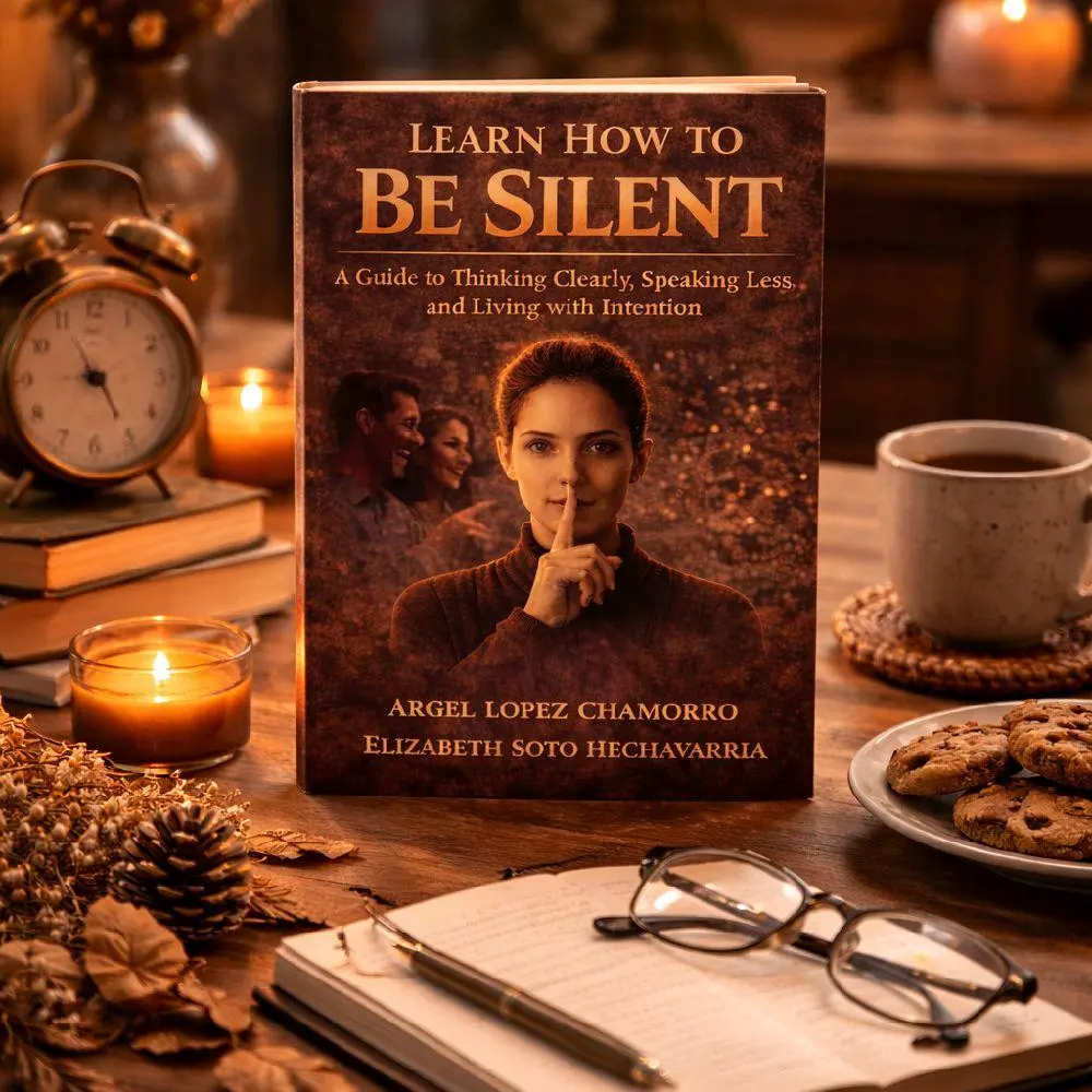 Learn How To Be Silent: A Guide to Thinking Clearly, Speaking Less, and Living with Intention