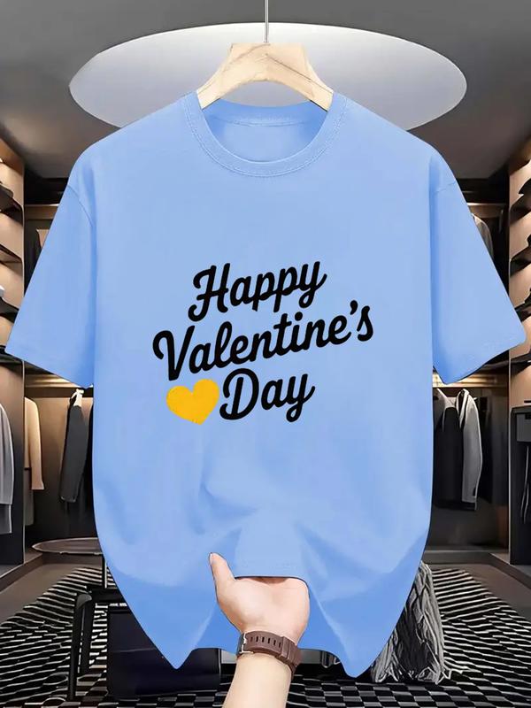 Bestseller V-Day Edition |   Y2K Graphic Cotton T-Shirt |   Blue/Burgundy/Camel/Green |   Can’t-Miss Gift Choice