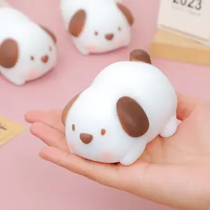 Pig & Dog Shaped Squishy Flour Animal Toys, Stress Relief Fidget Toys, Ideal Children's Day Gift for Kids