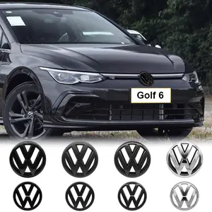 Volkswagen Golf 6 Front & Rear Car Emblem Set, High-Visibility Abs Material, Scratch-Resistant Corrosion-Proof, Precision Fit Replacement/decoration