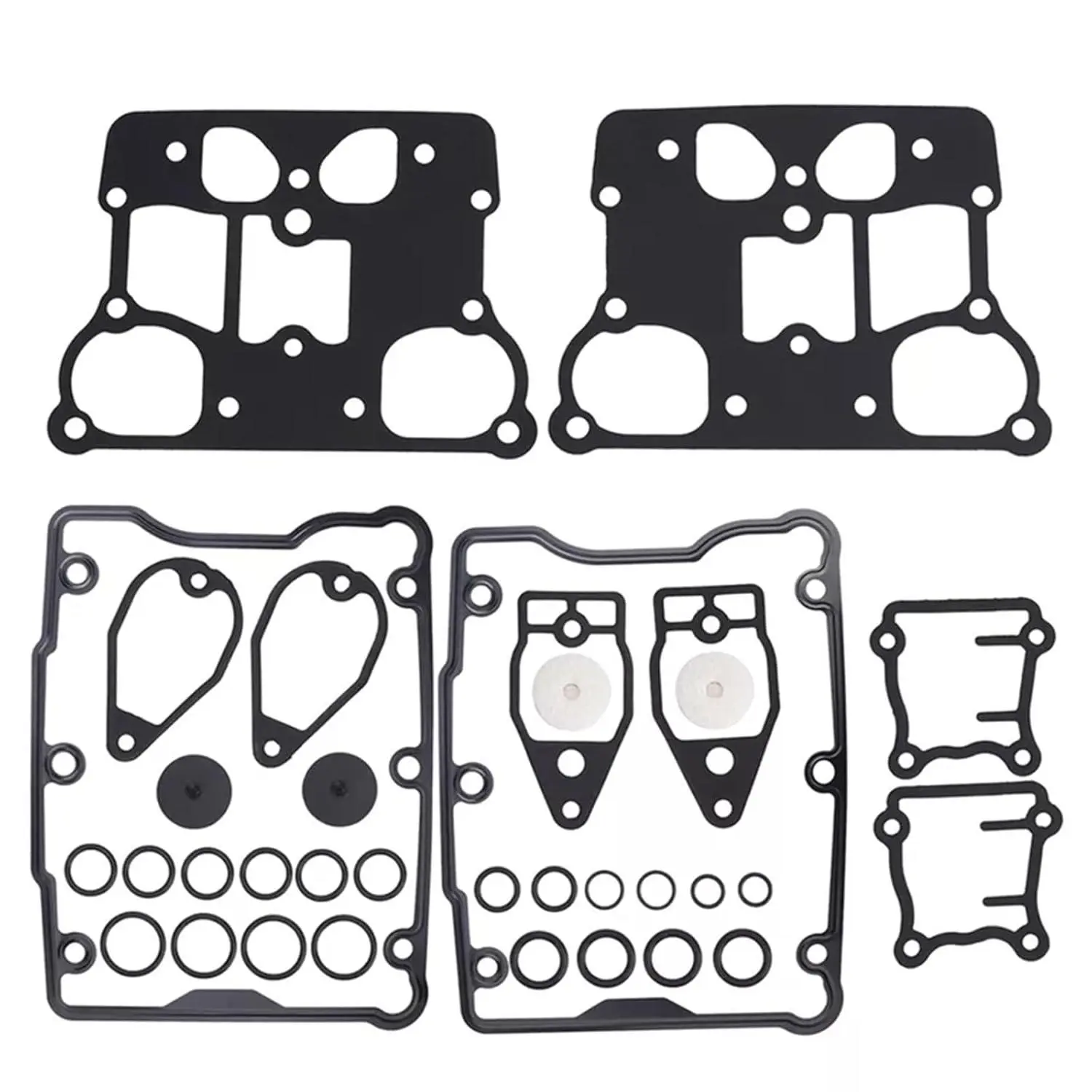 C9588 Rocker Box Gasket Kit with Seals Compatible with Harley Twin CAM Engine 1999-2017