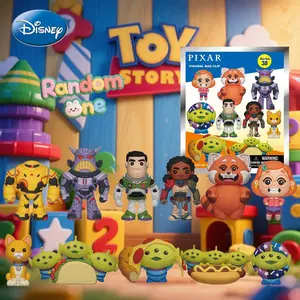 1PC Toy Story Disney 3D Figurine Keychain Series Figures Blind Bag Series 38 Featuring Buzz Lightyear Alien Cyclops Zurg More Random Accessories Backpacks Bags More Birthday Anniversary Gifts Surprise