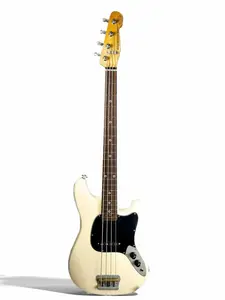 Woodcraft electric guitars AmpMaster 4 Bass short scale 30" Vintage White