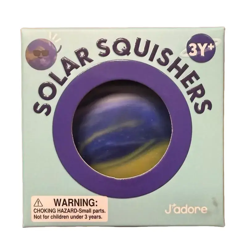 Authentic J’adore Blue, Green, and White Solar Squisher