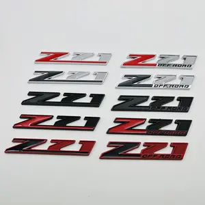 3d Metal Logo Z71 Emblem Car Fender Badge Trunk Decal For Tahoe Colorado Cheyenne Silverado Z71 Sticker Accessories