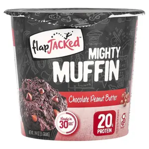 FlapJacked Mighty Muffin, Chocolate Peanut Butter, 1.94 oz (55 g)