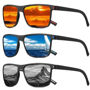 Polarized Sunglasses Rectangular Sunglasses For Men And Women Lightweight Sunglasses with UV Protection
