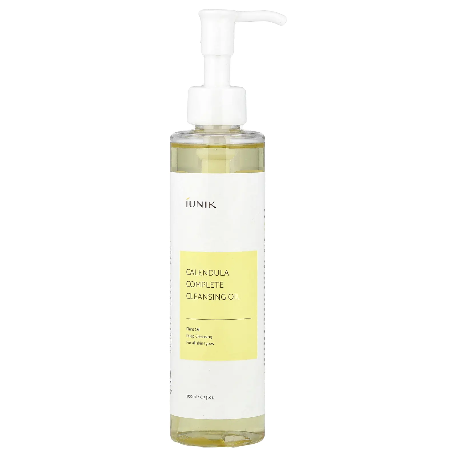 iUNIK Complete Cleansing Oil, For All Skin Types, Calendula, 6.7 fl oz (200 ml) iUNIK Complete Cleansing Oil, For All Skin Types, Calendula, 6.7 fl oz (200 ml)