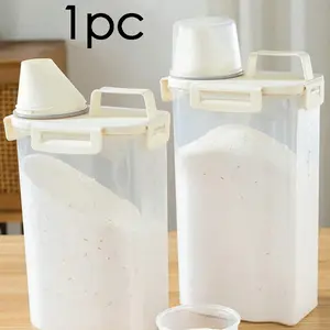 Laundry Liquid Dispenser Jar, Sealed Easy Pour Design, Clear Measurement, Space-Saving Reusable Container for Bathroom, Dorm, Home Cleaning Supplies