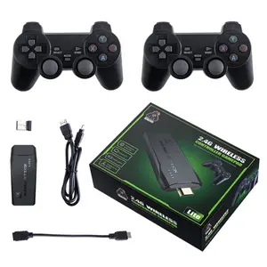 Retro Classic Game Console Wireless HDMI Output System, Built in 15,000+ Classic Handheld Video Games 2.4G Wireless Controllers, 9 Emulator Console