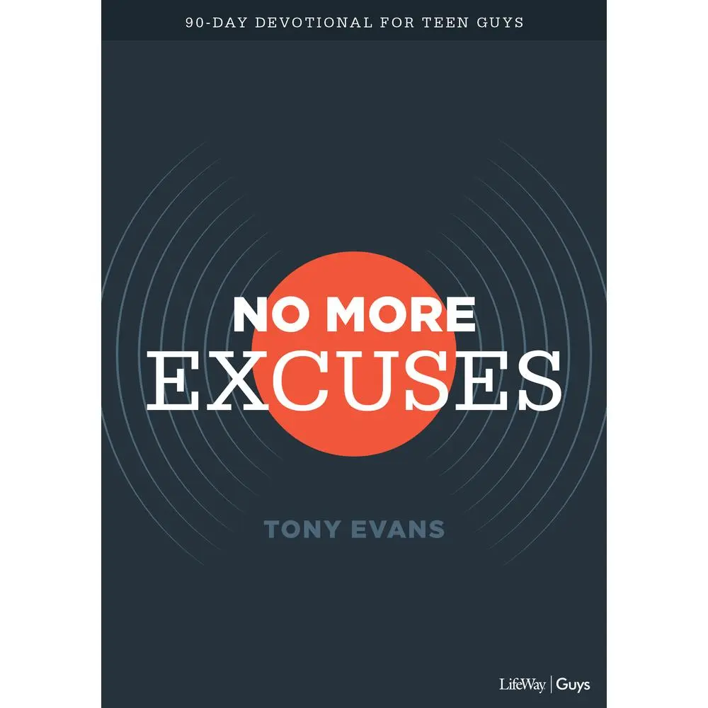 USED Book - No More Excuses - Teen Devotional: A 90-Day Devotional for Teen Guys by Evans, Tony (Paperback) - english