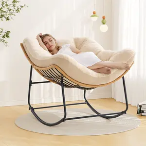 【Valentine's Day gift】ONBRILL Modern 59" Sideboard Buffet Cabinet with Storage, Arched Finish Kitchen Storage Cabinet,Coffee Bar Console Table with 4 Doors and Adjustable Shelves for Living Room, Hallway