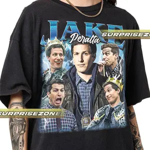 Jake Peralta Brooklyn Nine-Nine Unisex Softstyle Vintage Shirt, Gift For Woman and Man Unisex T-Shirt