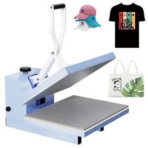 Heavy Duty 16x20 Inch Industrial Heat Press Machine, Large Control Panel, Even Heat Distribution Technology, Digital Sublimation Transfer for T Shirts, Clothing, Canvas Bags