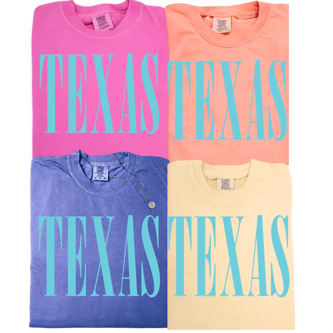 Neon State Shirt ~ Unisex Apparel Relaxed Fit Printed In The USA Clothing Womenswear Casual Comfort Cotton