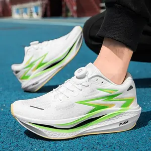 Lightweight Running Shoes for Men – Breathable Sports Shoes with Rotating Buckle, Shock-Absorbing & Casual Style 8925