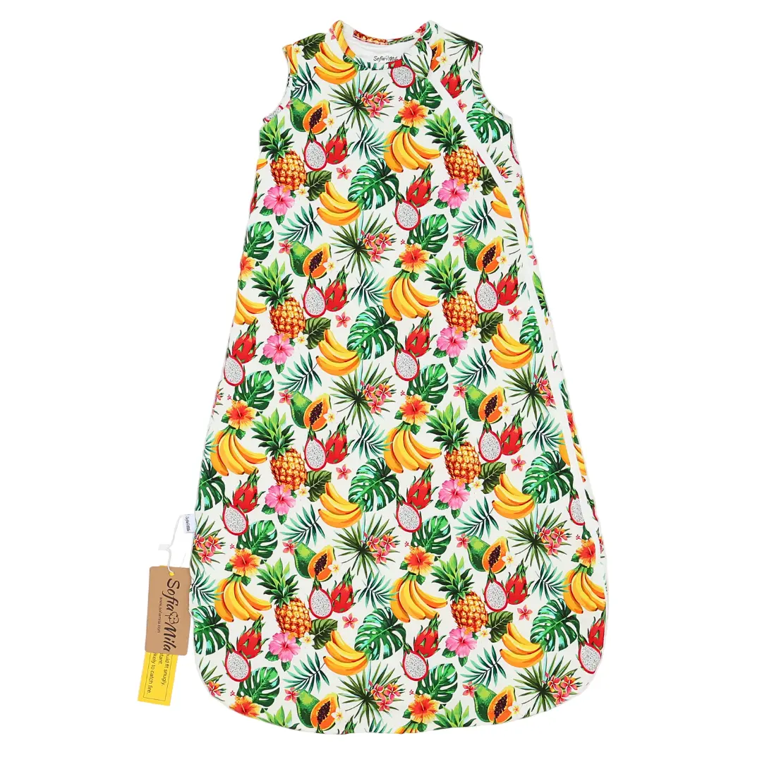 Bamboo Sleep Sack Tropical Fruit