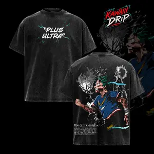 My Hero Academia T-Shirt, Anime Graphic Tee, Deku Bakugo Todoroki Shirt, Japanese Manga Streetwear, Vintage Oversized Top, Hero Academia Apparel, Shonen Battle Outfit