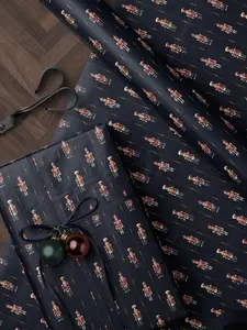 Nutcracker Wrapping Paper Holiday Gift Wrap Elegant Christmas Gift Wrap Seasonal Maximalist Colorful Gift Wrap for Festive Present Wrapping