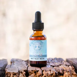 CALM Tincture - Potent Extract for Anxiety Relief, Curbing Effects of Stress, Aiding Adrenal Fatigue