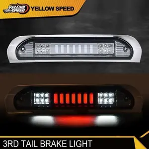 Fit For 2002-2009 Dodge Ram 1500 2500 LED 3rd Tail Brake Light Cargo Lamp Smoked