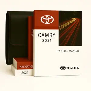 2021 Toyota Camry Owners Manual Set