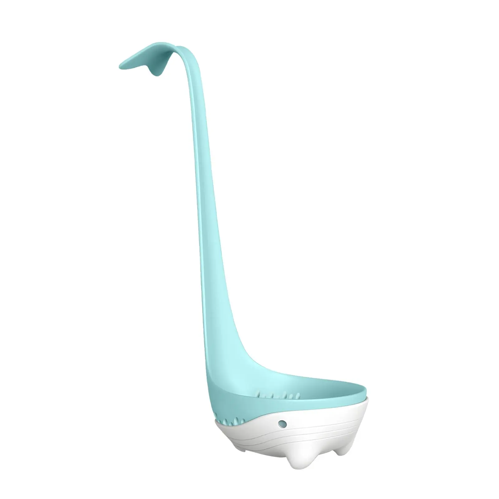 2-Piece Whale-Shaped Silicone Soup Ladle Set, Food-Grade Heat-Resistant Kitchen Cooking Accessories, Dishwasher-Safe Slotted Spoon & Colander Combo, Modern Dirt-Resistant Kitchen Utensils for Soup & Food Picking
