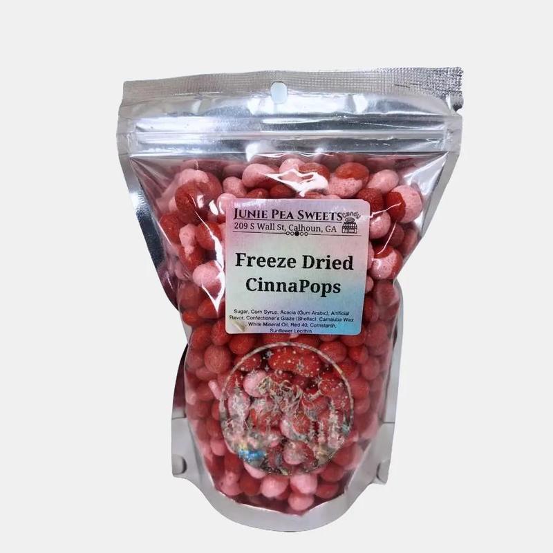 CinnaPops (Freeze Dried Candy) - Spicy. Sweet. Crunchy. Fiery. Bold. Magical.