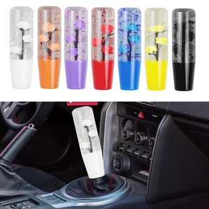 Brand New JDM 150mm Glitter Flower Rose Manual Gear Stick Shift Knob Lever Shifter