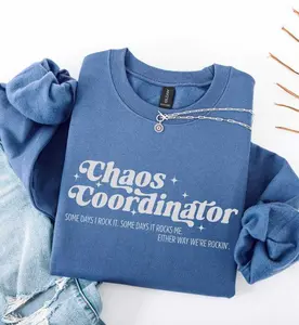Chaos Coordinator Retro Sweatshirt / Short Sleeve T-SHIRT , ESE Teacher ,  Special Education Staff, Sped Graduation Gift Crewneck Medium