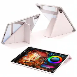 Magnetic Detachable Case for MatePad Pro 12.2, Compatible with MatePad 12X/ MatePad 11.5"S (2025)/ MatePad 11.5 (2024/2023) - Portrait/Landscape Multi-angle Stand Smart Filp Cover with Hard Shell Back, Auto Wake/Sleep, Slim & Light, Shockproof,