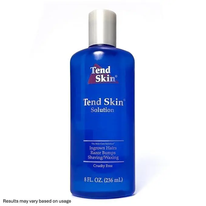 Post-Shave Razor Burn Solution 8 oz Dark Treatment S Men's ensitive   Skin Care Moisturizing Gentle silky Anti Irritation Shave Foam Vitality Skincare