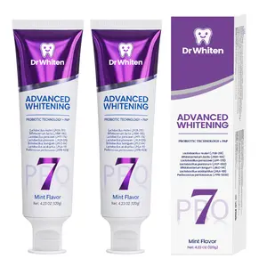 7-Pro Intensive Toothpaste, Upgraded Purple Whitening Formula, 7 Probiotics, Deep Enamel Repair, Long-Lasting Freshness