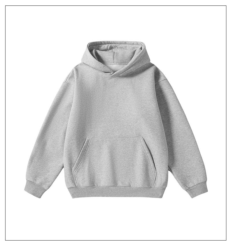 Men's Hoodie Cotton Blend Long Sleeve Pullover Regular Fit Soft Breathable Durable Everyday Comfort Machine Washable Casual Outdoor Urban Street Wear