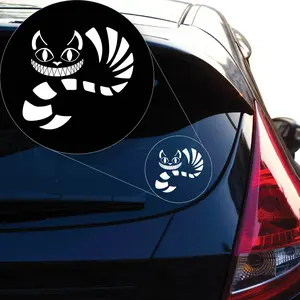 Cheshire Cat Vinyl Decal Sticker for Car, Laptop, Tumbler and More. # 867 Vinyl Decal Sticker for Car Window, Laptop, Tumbler and more. #PR-Cheshire Cat