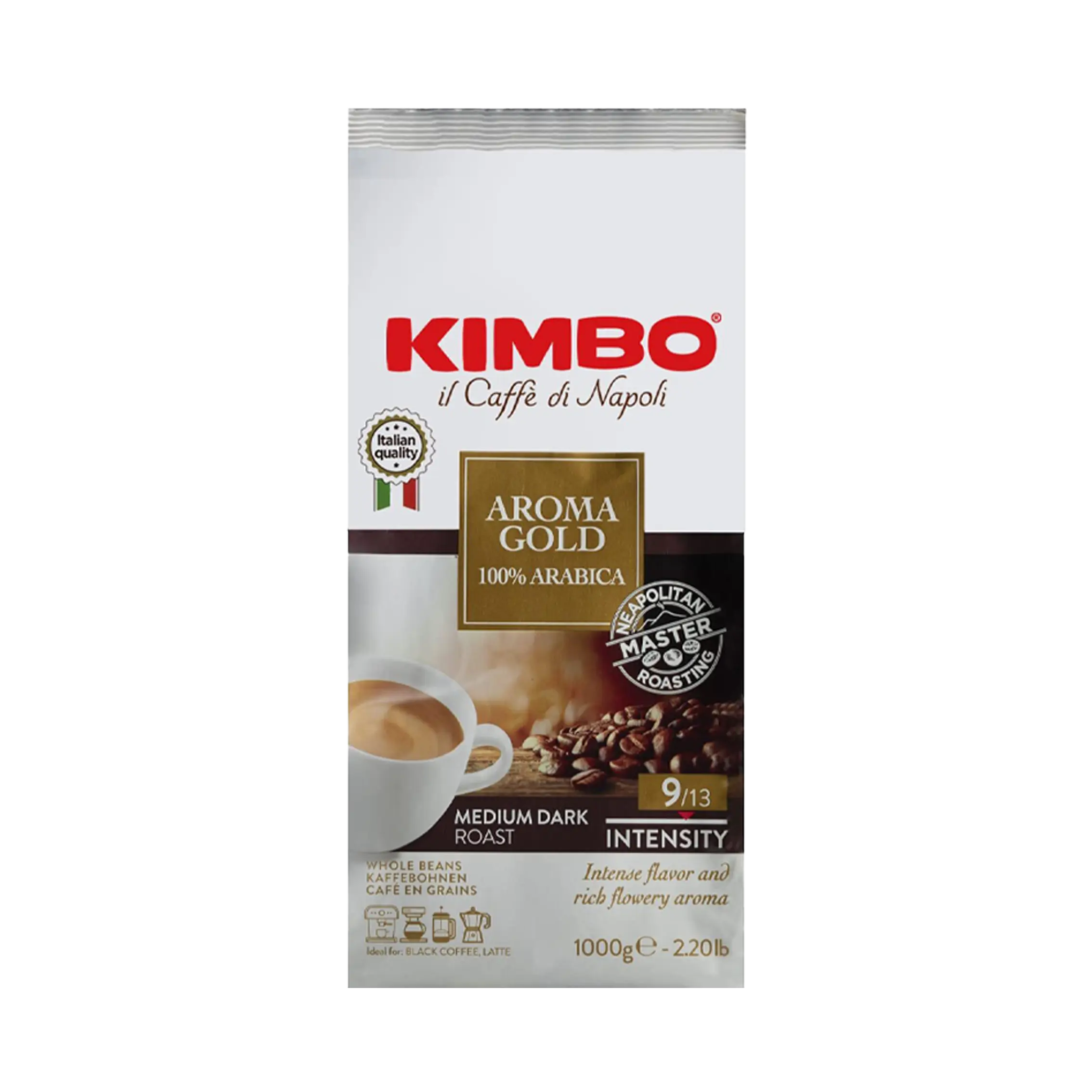 Aroma Gold - Whole Bean Coffee 2.2lb Bag