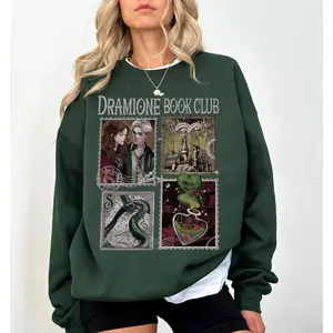 Dramione Book Club Fanfiction TShirt/Sweatshirt/Hoodie, Dark Romance Manacled Merch, Wizard Fandom Apparel, Bookish Dark Academia Outfit, Gift for Readers