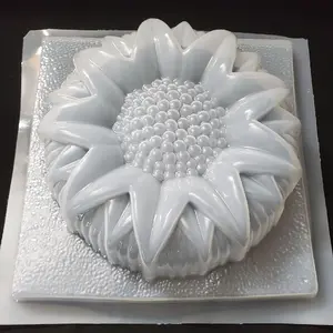 Plastic Mold for Gelatina in Sunflower