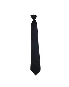 20" Ready clip on black tie